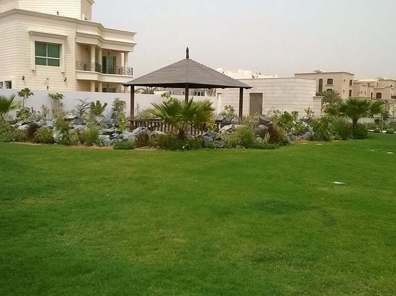 Private Villa MBZ, Abu Dhabi – Areej Landscaping